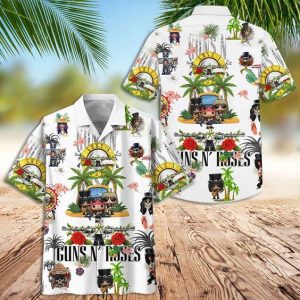 Gun Tropical Hawaiian Shirt, Gun Lover, Gun Shirt For Men, Gift For Gun Lovers