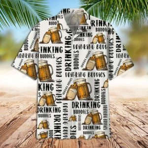 Tropical Beer Pattern Hawaiian Shirt, Beer Hawaiian Shirt, Tropical Aloha Shirt, Tropical Beer Palms Pattern Shirts, Tropical Hawaii Shirt