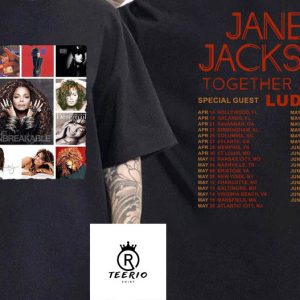 Janet Jackson Together Again Tour 2023 Shirt, Together Again Tour 2023 Tshirt, Music Tour 2023 Tshirt, Tour 2023 Shirt, Gift For Fan