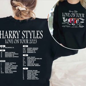 Love On Tour 2023 2 Sides Unisex Styles Tshirt, Sweatshirt, Hoodie, HS Love On Tour 2023, HS Concert, Harry House Shirt, Gift For Fan