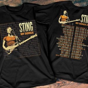 Sting My Songs Tour 2023 Shirt, Sting Tour Hoodie, My Songs Tour 2023 Shirt, World Tour Sting Merch