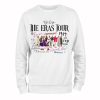 The Eras Tour Vintage Style Tshirt | Swiftie Gift | Flower Power |TOUR DATES on Back |Comfort Colors Tee