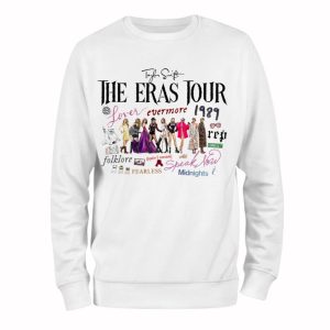 Taylor Swift The Eras Tour Shirt, Swiftie Merch T-Shirt, Back And Front Shirt, Swiftie Eras Tour, Taylor Swift Fan, Vintage Gift, TS Tshirt