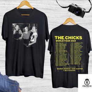 The Chicks 2023 World Tour Shirt, The Chicks Band Fan Shirt, The Chicks 2023 Concert Shirt, The Chicks Fan Shirt 2023