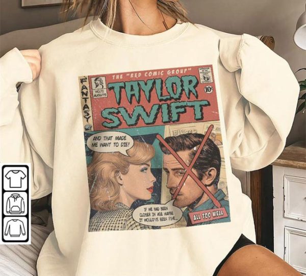 Taylor All To Well T-Shirt, Swiftie Merch Tee, New Album Shirt For Fans, Taylor Vintage Sweatshirt