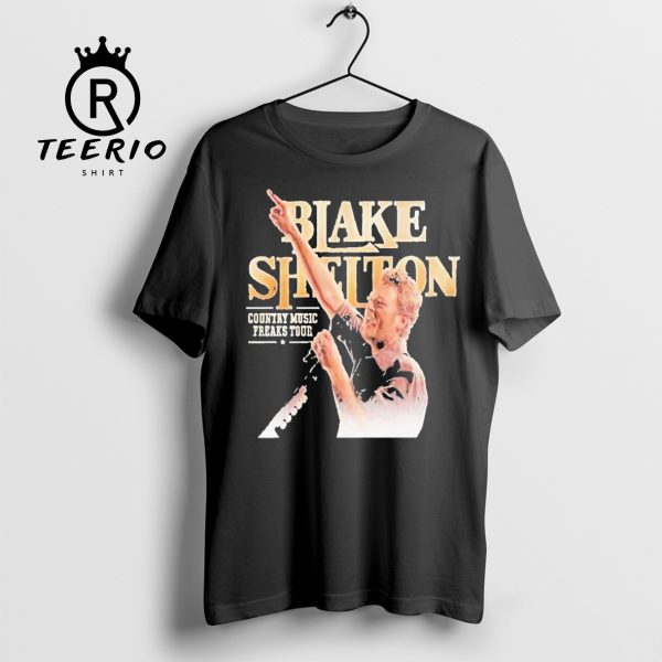 Blake Shelton Back To The Honky Tonk Tour 2023 Shirt, Western Shirt, Country Music Shirt, Vintage Music 90s T-shirt, Gift For Fan