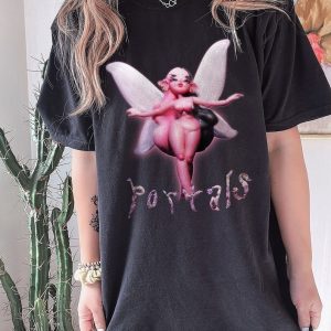 Fairy Melanie T-Shirt, Portals Tour 2023 Shirt, Portals Album Shirt, Melanie Singer Sweatshirt, AmericanSinger Shirt, Melanie Martinez Merch