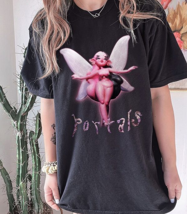 Fairy Melanie T-Shirt, Portals Tour 2023 Shirt, Portals Album Shirt, Melanie Singer Sweatshirt, AmericanSinger Shirt, Melanie Martinez Merch