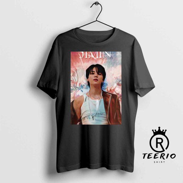 Jimin Kpop Shirt, Like Crazy Album Vintage Sweatshirt, Jimin V3 Vintage Retro Graphic Tee Music Unisex Gifts Fan Hoodie, Kpop Music Shirt