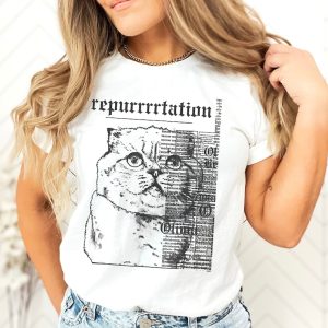 Reputation Cat Shirt, Rep Shirt, Swiftie Shirt, Eras Tour Gift