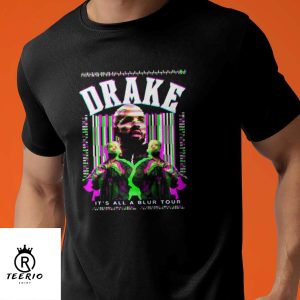 It’s All A Blur Tour Drake Concert T-shirt Unisex Heavy Cotton Tee