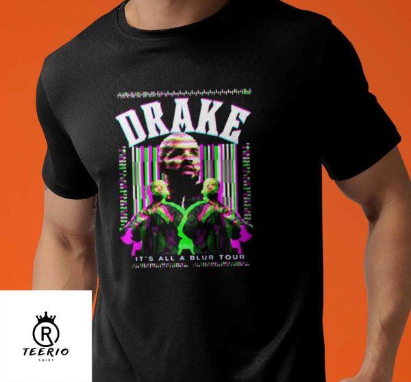 It’s All A Blur Tour Drake Concert T-shirt Unisex Heavy Cotton Tee