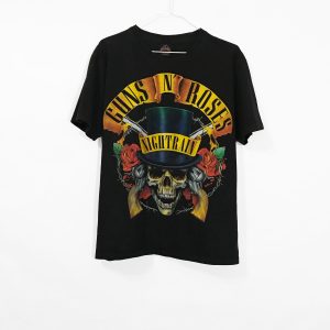 Vintage GUNS N ROSES American Rock Band Tour Tshirt