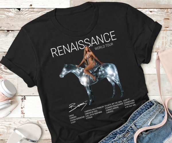 Beyonce Renaissance Vintage 90s T-shirt, Music Fan Graphic Tee, Gifts For Fan, Trending Shirt, Streetwear, Summer Outfit, Unisex Shirt