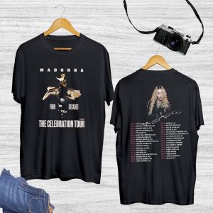 Madonna The Celebration Tour 2023 Shirt, Madonna Shirts, The Celebration Tour Tees , Trending Shirt , Concert Tee , 2023 Music Tour Shirt.