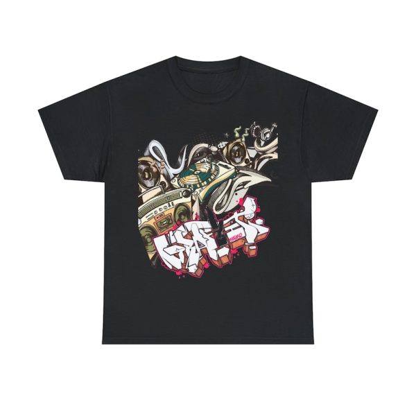 Graffiti City, Unisex Heavy Cotton Tee, T Shirt, Trend ware, Summer Clothes, Urban Ware, Streetwear