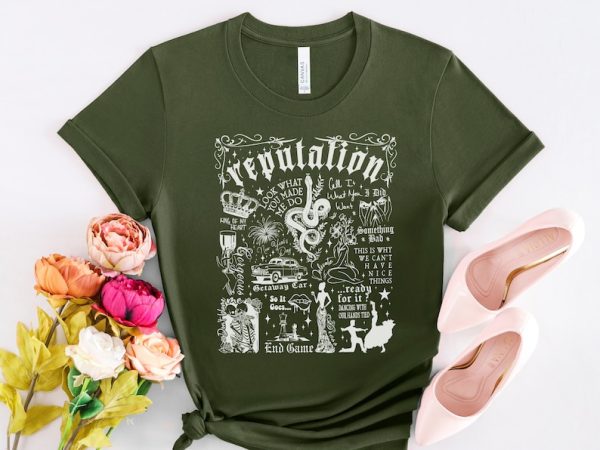 2023 Eras Tour,TS Eras Tour Shirt, Reputation, Snake,New Swiftie T shirt,The Eras Tour Top,Midnights Album