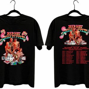 2023 Red Hot Chili Peppers America Tour T-Shirt, Red Hot Chili Peppers World Tour 2023 T-Shirt, Vintage Music Band T-Shirt, 2023 Tour Shirt