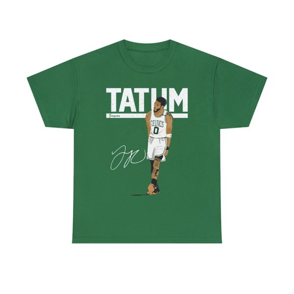 Jayson Tatum Shirt Boston Basketball Forward Jayson Tatum Vector Art NBA Digital Graphic Tee Tatum MVP T-Shirt Best Gift For Celtics Fans