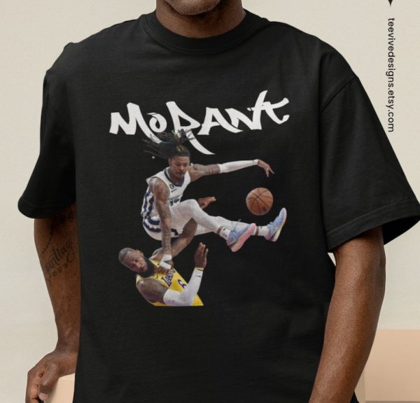 Ja Morant Memphis Grizzlies NBA Fan Merch Oversized T-Shirt / 12 Ja Morant / Lebron James / NBA merch / Memphis Grizzlies / La Lakers