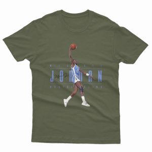 Michael Jordan North Carolina Bulls Chicago Classic College Jordan Michael Retro Vintage Mens T-Shirt, Women Oversized T-shirt