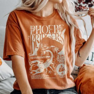 Comfort Colors® Phoebe Bridgers Punisher Merch I Know The End Lyric Tee Vintage Retro Reunion Tour Indie Rock Aesthetic Band Crewneck