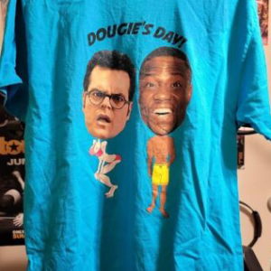 The Wedding Ringer Dougie’s Day Kevin Hart Promo Shirt Blue