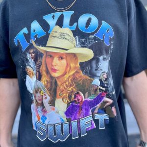 SWIFTIE Eras Homage T-Shirt Taylor Concert Merch Retro Bootleg Rap Tee