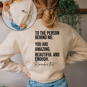 You Are Enough Sweatshirt, Positive Vibes Sweatshirt, Mental Health Matter Sweatshirt, You Matter Hoodie