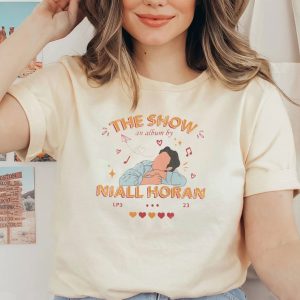 Niall Horan Tshirt, Niall Horan Hoodie, One Direction, The Show Album Track List Shirt, Niall Horan Music Tour Sweater