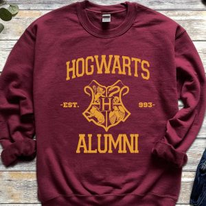 Alumni Sweatshirt Wizard House Sweatshirt HP Sweater Witch Sweater Wizard Gift Sweatshirt Magic Sweater Potter Fan Gift Wizard Sweatshirt