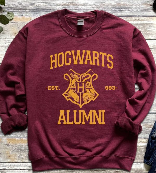 Alumni Sweatshirt Wizard House Sweatshirt HP Sweater Witch Sweater Wizard Gift Sweatshirt Magic Sweater Potter Fan Gift Wizard Sweatshirt