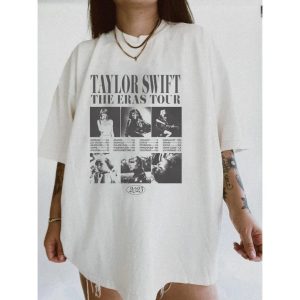 Vintage Taylor Swift Albums T-shirt, Eras Tour 2023 Hoodies, Vintage Sweatshirt, Printed Tee, Gift for Her, Gift for Him