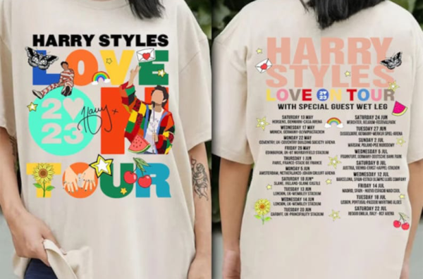 Love On Tour 2023 2 Sides Unisex Styles Tshirt, Sweatshirt, Hoodie, HS Love On Tour 2023, HS Concert, Harry House Shirt