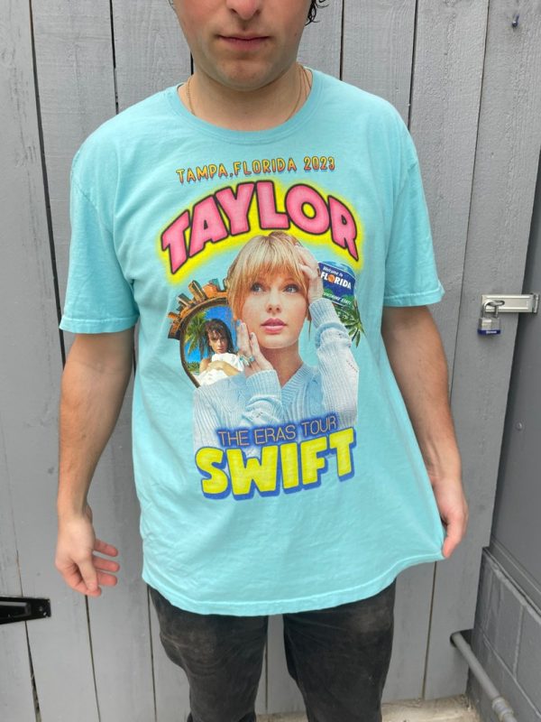 Taylor The Eras Tour Tampa Florida Concert Merch Retro Swiftie T-Shirt