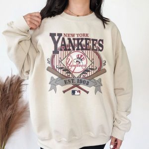 Vintage 90s New York Yankees EST 1903 shirt, Vintage Tee, Vintage Shirt, World Series Shirt, New York Yankees Shirt, Baseball 2023 Shirt