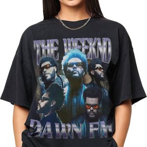 The Weeknd Merch Tour T-shirt Hip Hop Pop Music Tee