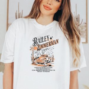 Bailey Zimmerman Comfort Tee | Country Concert Vintage Shirt