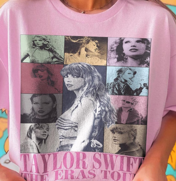 Taylor Swift Music Shirt, Sweatshirt Vintage Merch Eras Tour 2023 Album Bejeweled Collegiate Graphic Tee