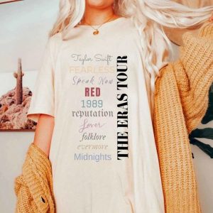 Comfort Colors® The Eras Tour Shirt, Swiftie Eras Tour Shirt, Swiftie Eras Shirt, Swiftie Shirt, Swiftie Merch Tshirt, Swiftie Eras Tee