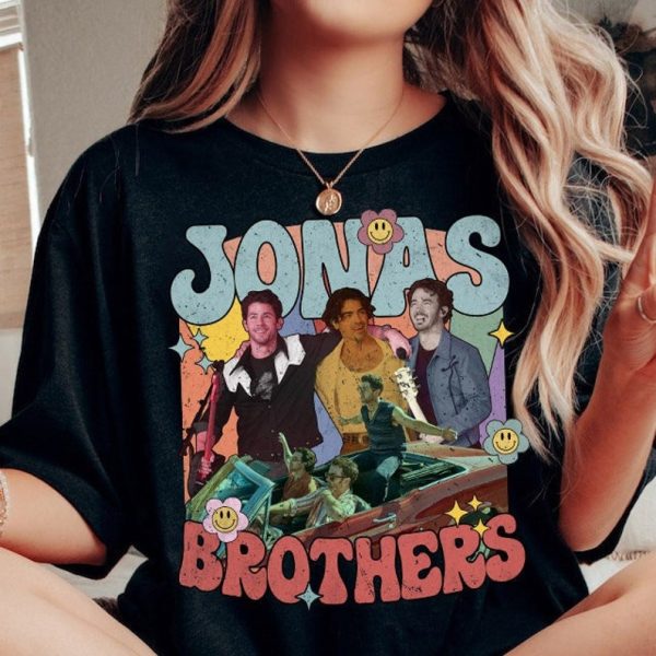 Retro Jonas Brothers Shirt, Joe Jonas Homage shirt, Jonas Brothers Fan Tees, Jonas Retro 90’s Shirt