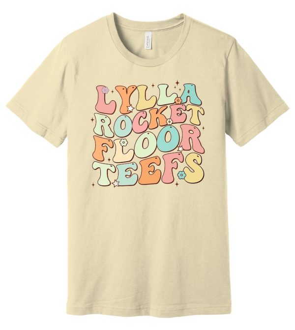 Guardians of the Galaxy Vol 3 T-shirt | Lylla Rocket Teefs and Floor | Batch 89 | Retro Groovy Style Font