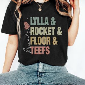 Lylla Rocket Floor Teefs Shirt, Guardians of the Galaxy 3 Shirt, Marvel Movie 2023, Rocket The Racoon Tee