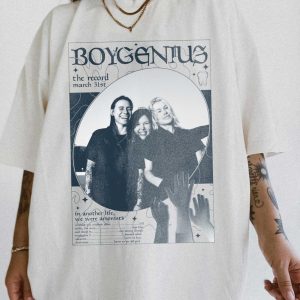 Boygenius The Record Merch Sweatshirt Hoodie Indie Rock Music Tour 2023 Phoebe Bridgers Julien Baker Lucy Dacus 20 dollars Tooth Tracklist