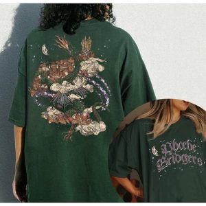 2 Sided Phoebe Dragons Bridgers Shirt, Vintage Phoebe T-shirt, Punisher Phoebe Dragon Shirt, Phoebe Bridgers Reunion Tour Merch Tee