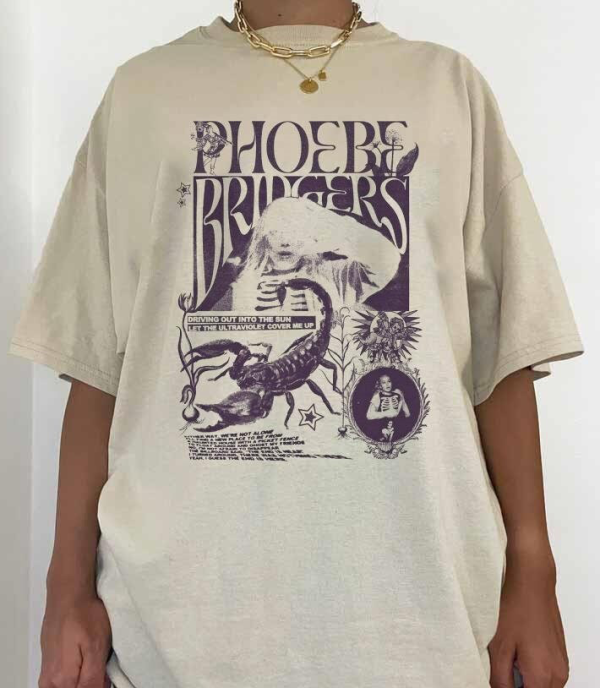 Vintage Phoebe Bridgers Tour Shirt, I Know The End Lyric Tee, Punisher, Aesthetic Band Tee, Phoebe Bridgers Reunion 2022, Phoebe On Tour