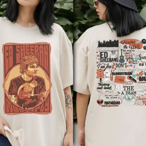 Ed Sheeran Tour 2023 Bad Habit Shirt, Ed Sheeran Concert T Shirt, The Mathletics Tour Shirt, 2023 Music Concert Tee, Music Tour Shirt