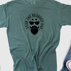 Fear the Bearded Dad Shirt, Comfort Colors Shirt, Fathers Day Shirt, Gift for Dad, Fathers Day, Dad Shirt, Dad Gift, Fathers Day Gift, Dad