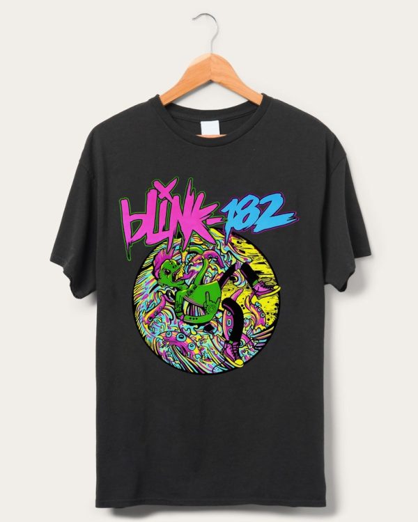 Vintage Blink-182 Shirt, Blink 182 Art Shirt, Blink-182 World Tour Shirt, Blink-182 Music Band, Blink-182 Merch, Music Shirt