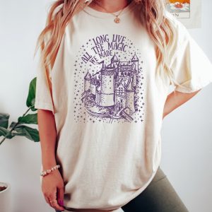 Long Live All The Magic We Made Shirt, Retro Comfort Disney Magic Castle Shirt, Vintage Epcot Shirt, Aesthetic Disney Shirt, Vacation Tshirt